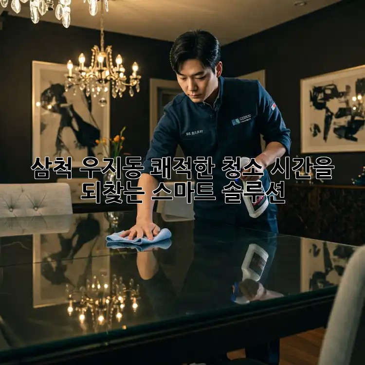 삼척 우지동 쾌적한 청소: 시간을 되찾는 스마트 솔루션