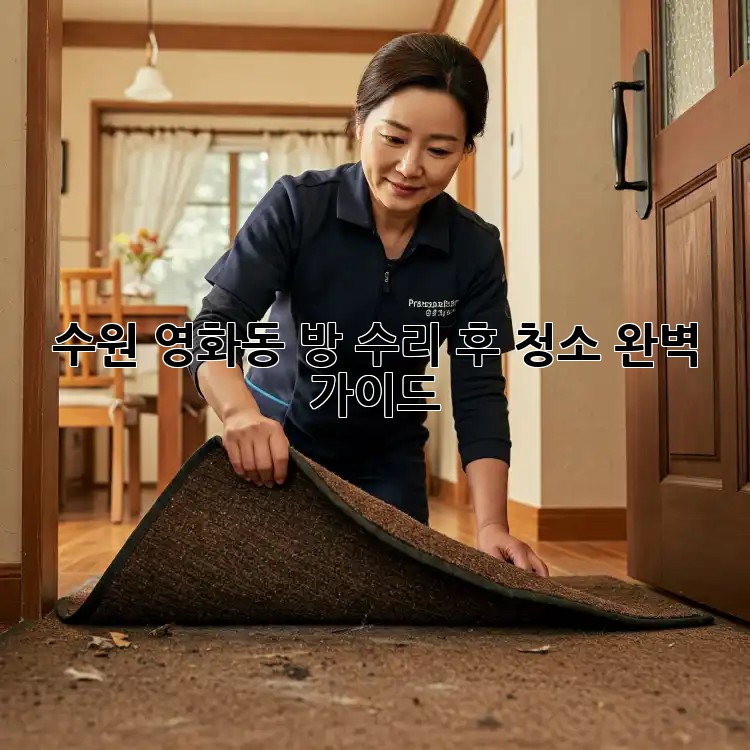 수원 영화동 방 수리 후 청소🧹 완벽 가이드! ✨