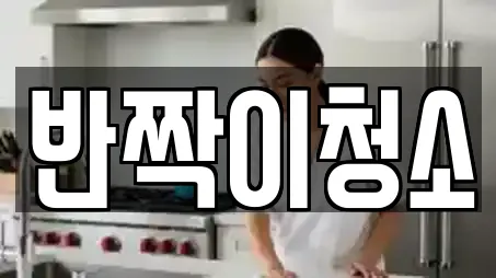 반짝이청소