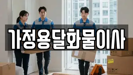 가정용달화물이사