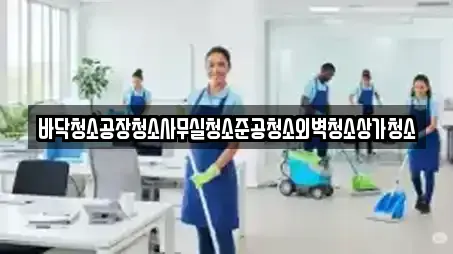 바닥청소공장청소사무실청소준공청소외벽청소상가청소