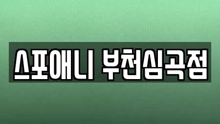 스포애니 부천심곡점