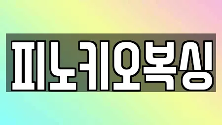 피노키오복싱