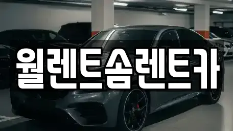 월렌트솜렌트카