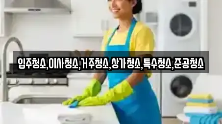 입주청소,이사청소,거주청소,상가청소,특수청소,준공청소