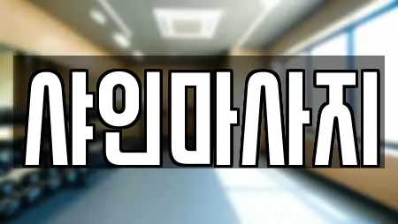 샤인마사지