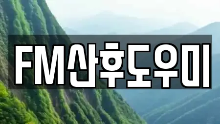 FM산후도우미