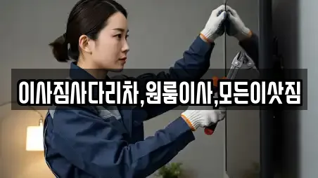 이사짐사다리차,원룸이사,모든이삿짐