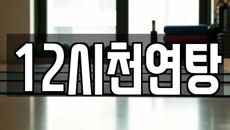 12시천연탕