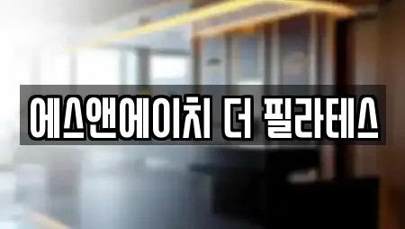 에스앤에이치 더 필라테스