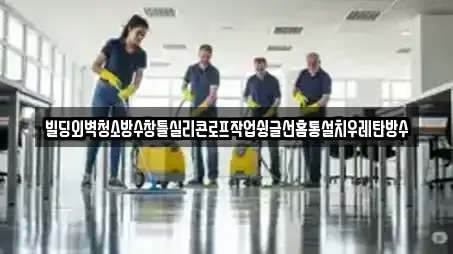 빌딩외벽청소방수창틀실리콘로프작업슁글선홈통설치우레탄방수