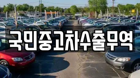 국민중고차수출무역