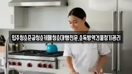 입주청소준공청소카페청소대행전문,소독방역건물정기관리