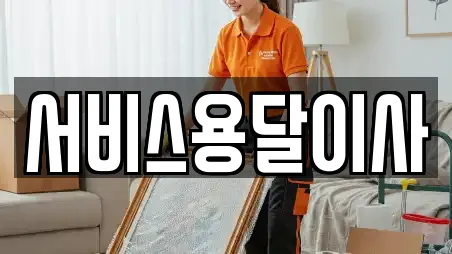 서비스용달이사