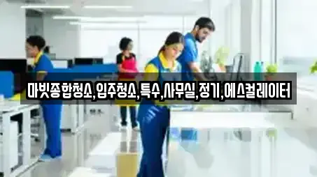 마빗종합청소,입주청소,특수,사무실,정기,에스컬레이터