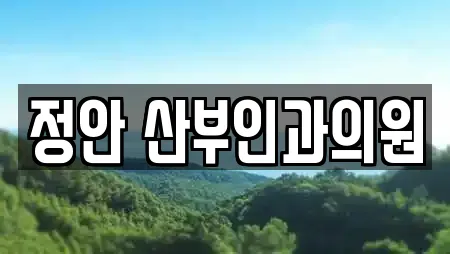 정안 산부인과의원