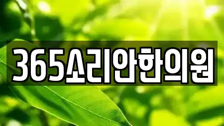 365소리안한의원