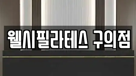 웰시필라테스 구의점