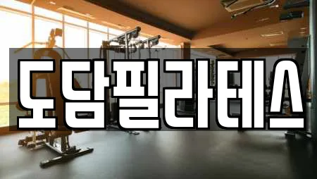 도담필라테스