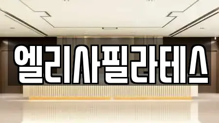 엘리사필라테스