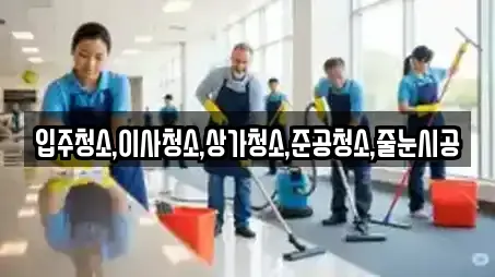 입주청소,이사청소,상가청소,준공청소,줄눈시공