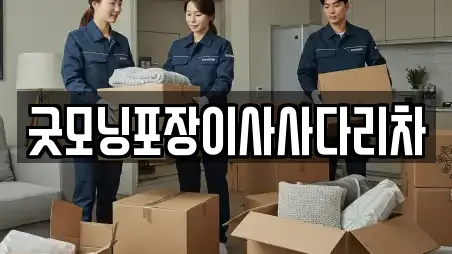 굿모닝포장이사사다리차