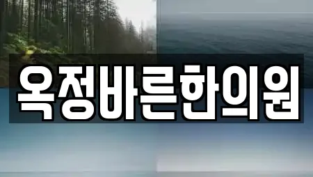 옥정바른한의원