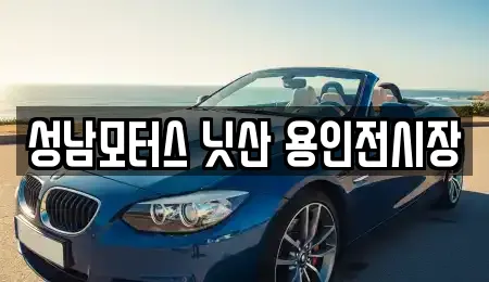 성남모터스 닛산 용인전시장