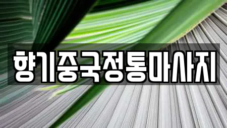 향기중국정통마사지