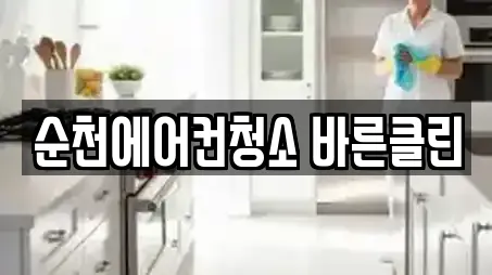 순천에어컨청소 바른클린