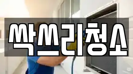 싹쓰리청소