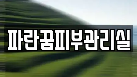 파란꿈피부관리실