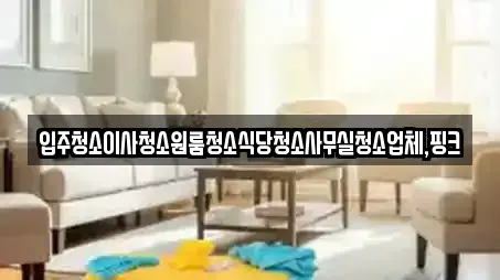 상가청소 전문 업체 리스트 6곳 (전북 장수군 천천면)