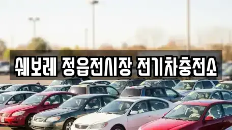 쉐보레 정읍전시장 전기차충전소