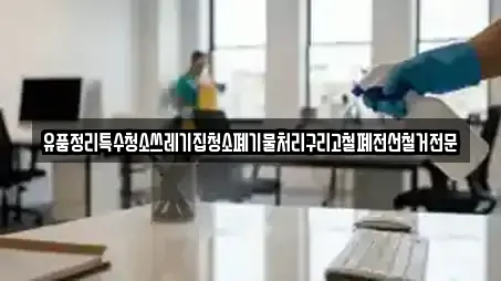 유품정리특수청소쓰레기집청소폐기물처리구리고철폐전선철거전문