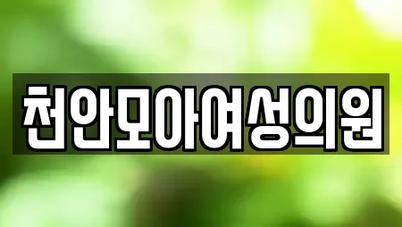 천안모아여성의원