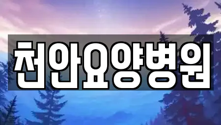 천안요양병원