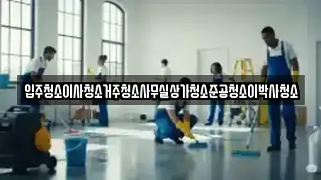 입주청소이사청소거주청소사무실상가청소준공청소이박사청소
