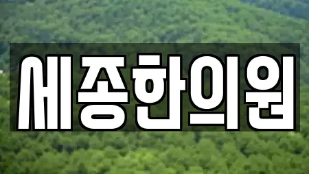 세종한의원