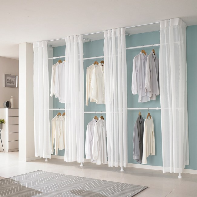 시스템행거철제커튼행거, 똑똑한 공간활용의 시작!