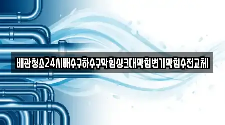 변기막힘 경기도 안산 단원구 화정동 17곳, 위치 안내