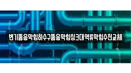 변기뚫음막힘하수구뚫음막힘싱크대역류막힘수전교체