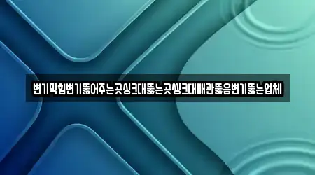 변기막힘변기뚫어주는곳싱크대뚫는곳씽크대배관뚫음변기뚫는업체