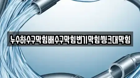 누수하수구막힘배수구막힘변기막힘씽크대막힘