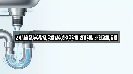 24시출장,누수탐지,옥상방수,하수구막힘,변기막힘,배관교체,용접