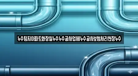 누수탐지아파트화장실누수누수공사업체누수공사보험처리천장누수