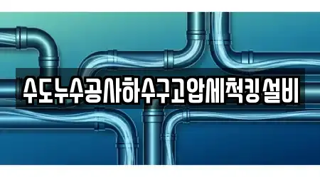 수도누수공사하수구고압세척킹설비