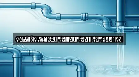 수전교체하수구뚫음싱크대막힘세면대막힘변기막힘역류소변기수리