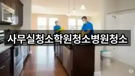 사무실청소학원청소병원청소