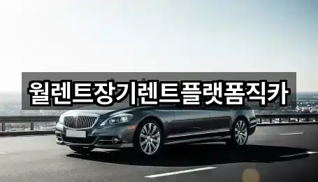 2곳 공평동 장기렌트카 거리순